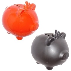 Копилка "Свинка", L15,8 W13 H14,5см, 2в No Brand