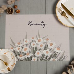 Доляна Салфетка на стол Доляна "Beauty" ПВХ 40*29см