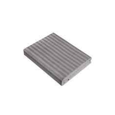 Простыня Verossa Stripe размер 220 х 240 см хлопок серая