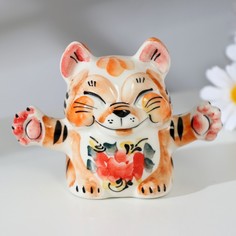 Сувенир "Кот Вий", цвет, гжель No Brand