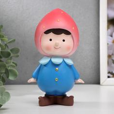 Сувенир полистоун "Малышка-клубничка" 14,5х8,5х5,5 см No Brand