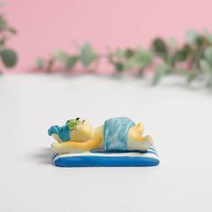 Фигурка полистоун «Кот на лежанке», 7 см No Brand