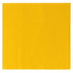 Салфетки бумажные сервировочные желтые 25 см 12 шт No Brand