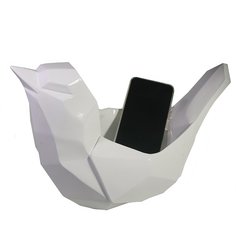 Изделие декоративное Подставка для мелочи Птичка (белый) 33*16,5*21см KSMR-713806/I109 No Brand
