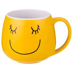 Кружка Коллекция Веселый Смайлик 300 Мл 9*8,2 См KSG-155-147 Lefard