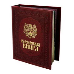Альбом Родословная Книга бордовая обложка KSVA-PM-007 No Brand