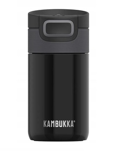 KAMBUKKA Термокружка 300мл непроливайка черная Etna KAMBUKKA