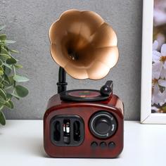 Сувенир музыкальный механический "Граммофон" 17х9,5х9,5 см Bazar