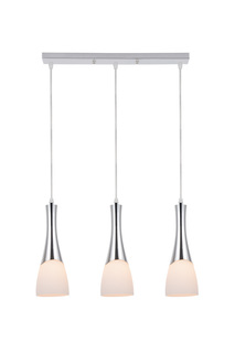 Подвесной светильник Escada 10167/3S E27*60W Chrome/White