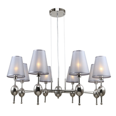 Подвесной светильник Escada 2106/8S E14*40W Nickel