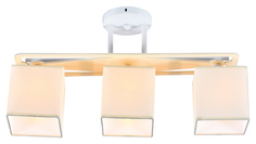 Потолочный светильник Escada 1117/3PL E27*60W Chrome/White