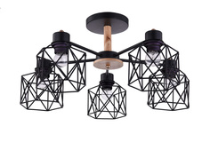 Потолочный светильник Escada 508/5PL E27*60W Black