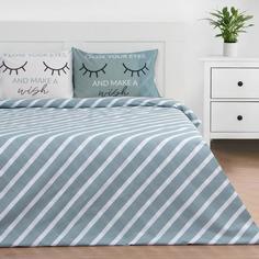 Комплект: пододеяльник и 2 наволочки Sleepy dream 143*215 см, 50*70 см - 2 шт, 100% хлопо No Brand