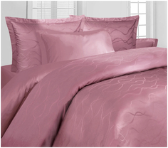 5439/15 КПБ МЛ Royal евро Нав.70х70(2шт) и 50*70(2шт) Ленты розов Mona Liza