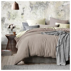 5201/46 КПБ 1,5 сп "Актуал" н(2)70*70 сатин гладкокр.ВАНИЛЬ (милк/латте) Mona Liza