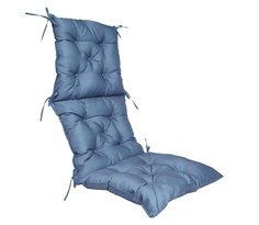 Подушка-сидушка 50х150 от бренда Mona Liza, трёхсекционная , ткань бостон, цвет синий