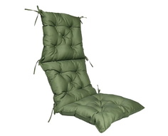 Подушка-сидушка 50х150 от бренда Mona Liza, трёхсекционная , ткань бостон, цвет оливковый