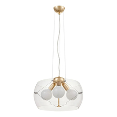 Lumina Deco Подвесная люстра Lumina Deco Globo LDP 6018-400 PR+F.GD