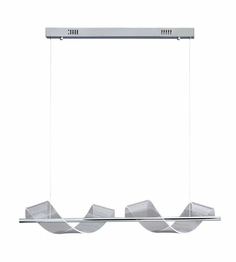 Подвесная люстра KINK Light Илина 08042-2АS,02, Хром, LED 28