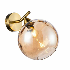 Бра Indigo Memoria 11003/1W Cognac V000094 Бронза E14