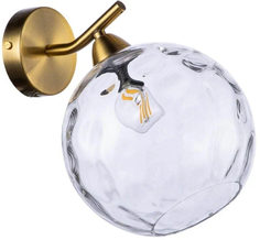 Бра Indigo Memoria 11003/1W Clear V000095 Бронза E14