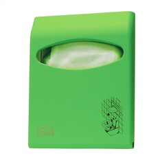 Диспенсер д/покрытий на унитаз Lime Color mini зелёный (А 66210VES)