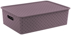 Корзина Violet 522110 Береста сирень с кр. 7,5л