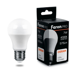 Лампочка светодиодная Feron LB-1009, 38026, 9W, E27 (комплект 10 шт.)
