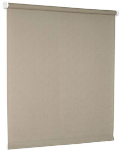 Рулонная штора 140х160 ЛЕН СРШ-01МЭ-2404 серый Delfa