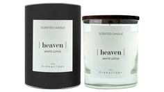 Ароматическая свеча The Olphactory HEAVEN Black Белый лотос 40 ч Ambientair