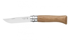 Нож Opinel серии Tradition Luxury №08, клинок 8,5см, нерж.сталь, рукоять-дуб, картон.короб