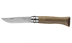 Нож Opinel серии Tradition Luxury №08, клинок 8,5см, нерж.сталь, рукоять-орех, картон.коро