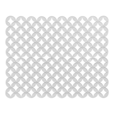 Коврик для раковины Vortex Кружки 310 х 250 х 5 мм