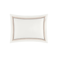 Комплект наволочек Togas Линари хлопок 50 х 90 см бело-коричневые 2 шт