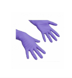 Перчатки для уборки Vileda Professional ЛайтТафф резиновые, одноразовые, M, 2 шт