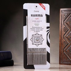 Свеча магическая медовая с цветами черной мальвы для очищения кармы "Карма-light", 12 шт No Brand