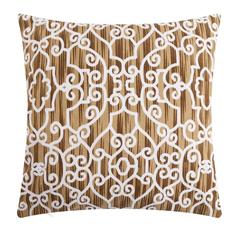 Наволочка декоративная 40х40 см, Pattern beige, 100% хлопок Этель