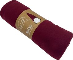 Плед Belezza Basic Gnomes 130x170 см флис бордовый