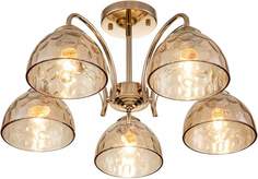 Люстра потолочная Escada на штанге Mallow 665/5P E27x40W Gold