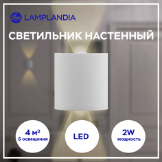 Светильник настенный Lamplandia L1429 ALTER NEW, LED 2 1W