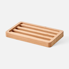 Мыльница Be. Bare Life бамбуковая, бежевая