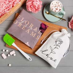 Набор подарочный Этель Floral dreams: полотенце 40x73 см, лопатка