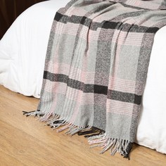 Плед Шанхай, размер 140х200 см, цвет серый Vladi