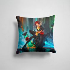 Подушка декоративная 45х45см Геймерам Разные игры Transistor 12 365home