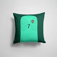 Подушка декоративная 45х45см Футбол Сборная Португалии Ronaldo away 17 18 365home