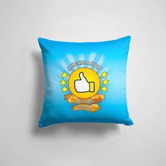 Подушка декоративная 45х45см Имена Александр работник месяца 365home