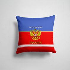 Подушка декоративная 45х45см Имена Хоккейст Арсений 365home