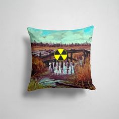 Подушка декоративная 45х45см Геймерам Stalker НИКИТА 365home