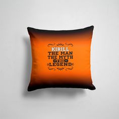 Подушка декоративная 45х45см Имена Кирилл Кирилл 365home