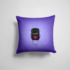 Подушка декоративная 45х45см Парные для двоих Все парные принты R r r r love you 365home
